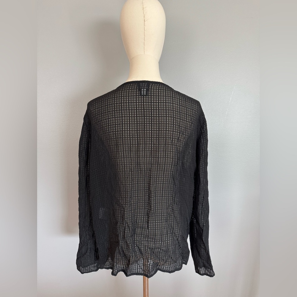 EILEEN FISHER Silk Blouse - Picture 3 of 5